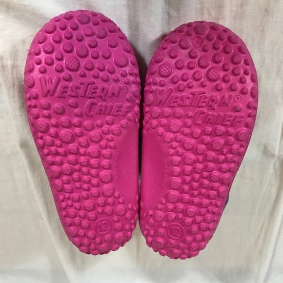 Western Chief Recess Water Shoe Sandal Rubber Pink - Picture 4 of 6